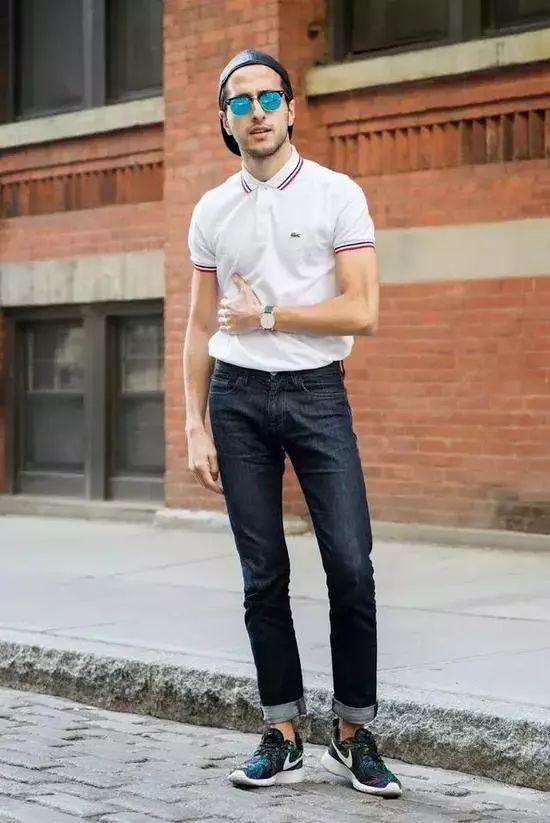 Polo衫这么经典,你却总是穿不好?教你3种搭配模板,照着学就行