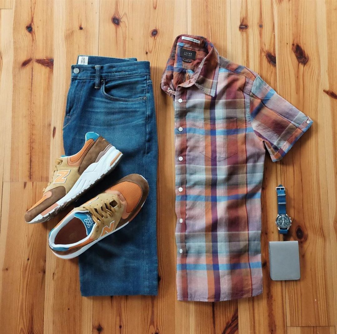 男士穿“花衬衫”个性痞帅,像这6套搭配才好看,尽显潮男气质