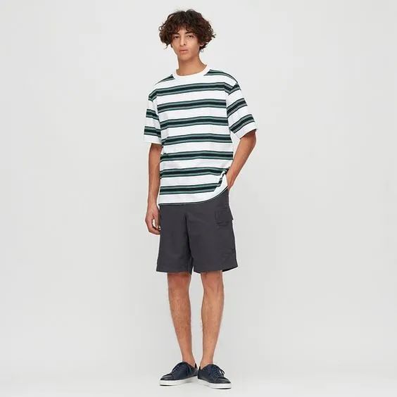 男士穿条纹T恤很小气?那是你对它不了解,这样穿优雅时髦